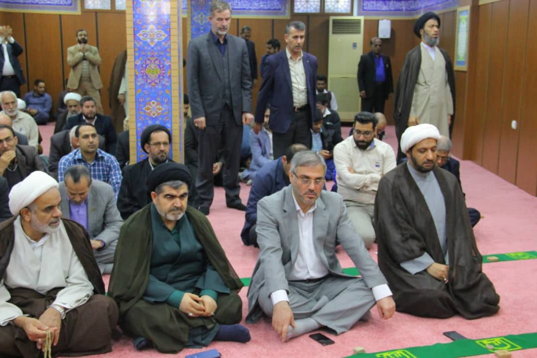 برگزاری مراسم بزرگداشت ارتحال آیت الله هاشمی شاهرودی در دادگستری خوزستان
