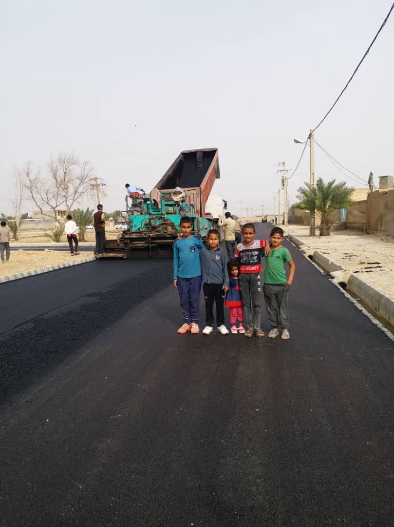 اجرای طرح بهسازی روستای عگله زویهد شهرستان رامشیر