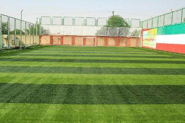 افتتاح یک زمین چمن مصنوعی در اهواز برای دانش‌آموزان خوزستانی