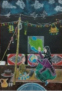 برگزیده شدن نوجوان خوزستانی در مسابقه نقاشی باربارا پیچنیک
