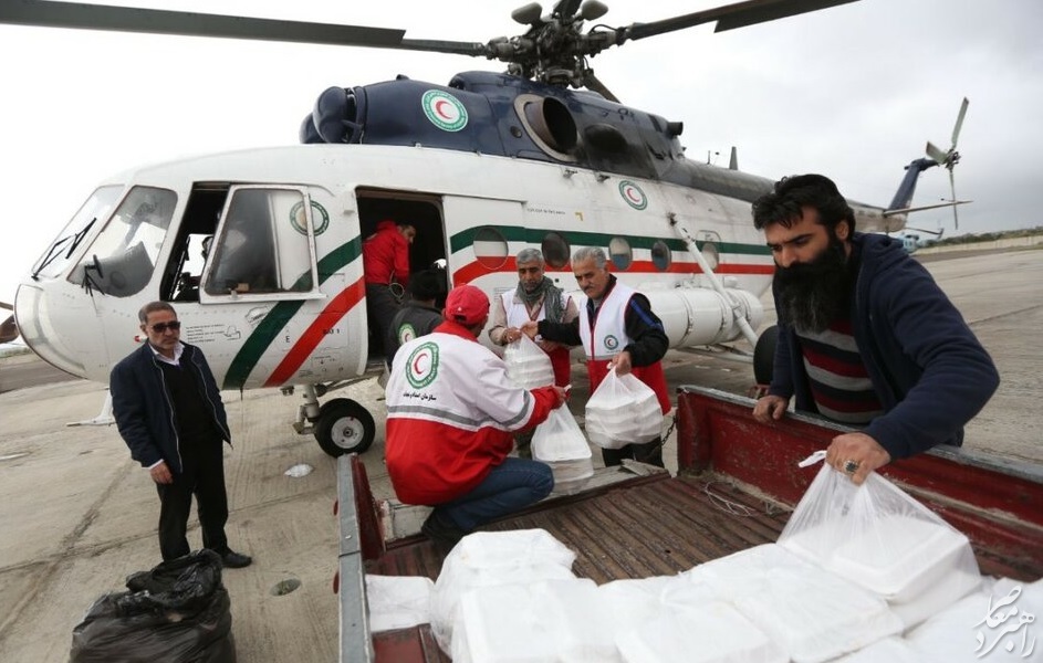 امدادرسانی جمعیت هلال احمر به بیش از ۲۵۶ هزار سیل‌زده خوزستانی