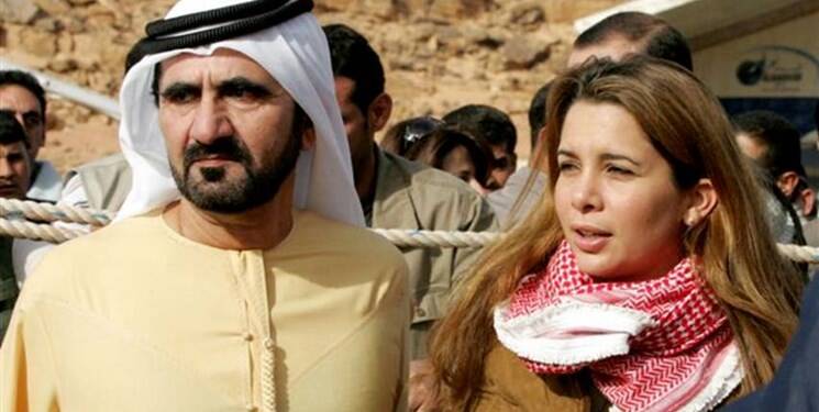 همسر حاکم دبی با ۳۱ میلیون پوند پول از امارات فرار کرد