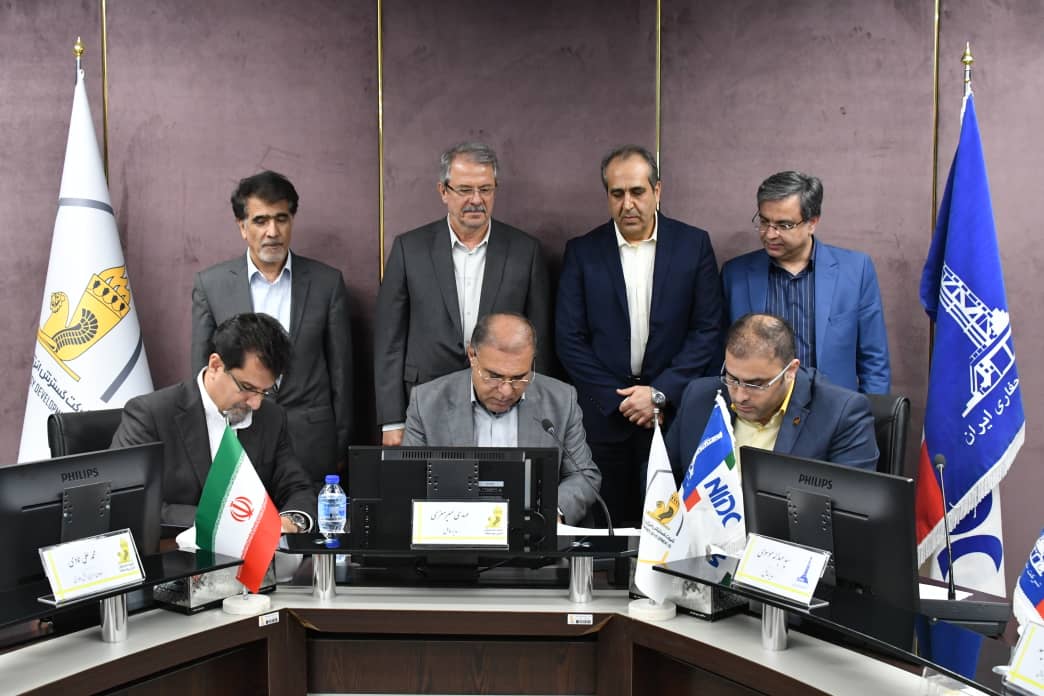 انعقاد قرارداد همکاری بین شرکت های ملی حفاری ایران، خدمات مهندسی پژواک انرژی و مهندسی مشاور آب کرخه