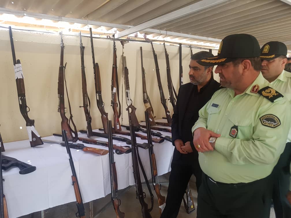 کشف ۲۷۶ قبضه سلاح غیر مجاز در خوزستان