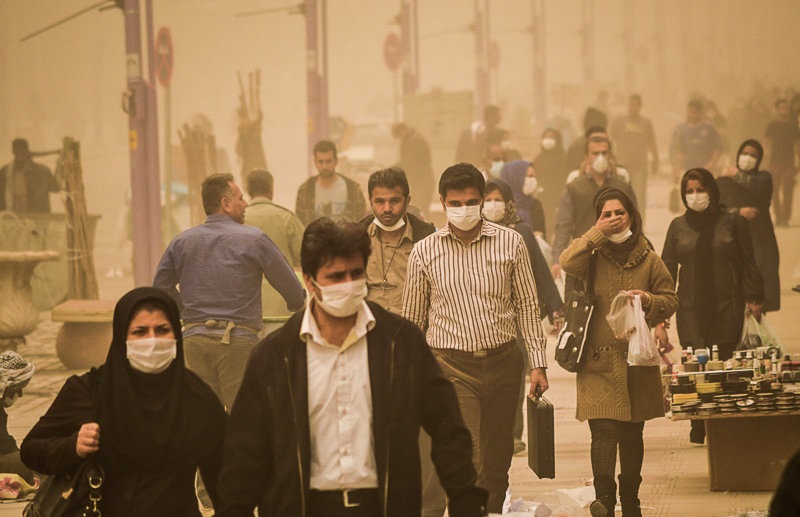 هوای ماهشهر از تهران آلوده تر است اما مدارس آن تعطیل نشد