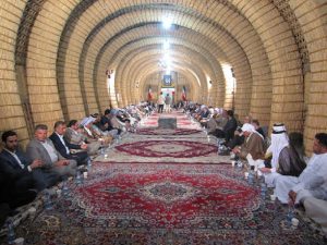 معتمدان و بزرگان عرب درشعیبیه شوشتر عید دیدنی نمی روند