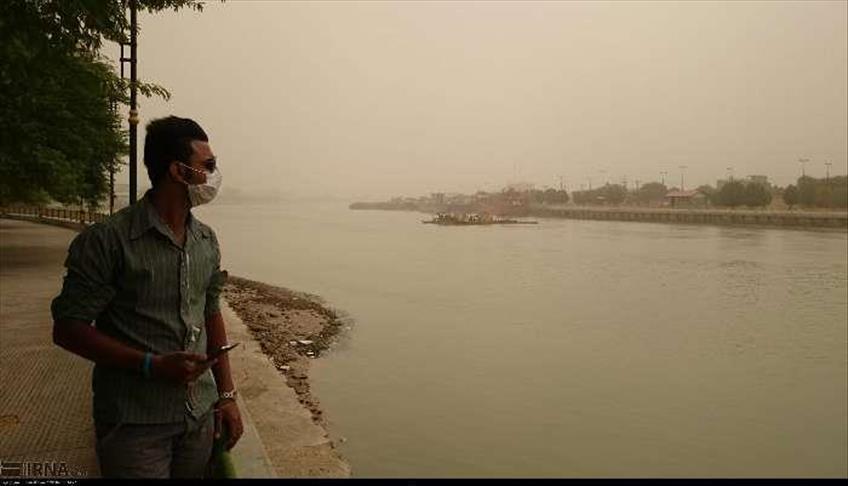 اعلام آلودگی هوای هفت شهر در خوزستان