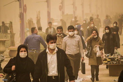 توضیحات در خصوص تعطیلی ادارت بخاطر آلودگی هوای در خوزستان