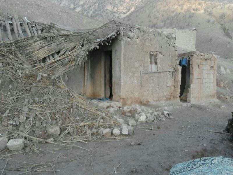 بارندگی در ایذه موجب تخریب ۱۰ خانه روستایی شد