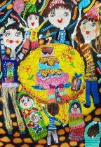 درخشش کودک خوزستانی در مسابقات نقاشی ژاپن