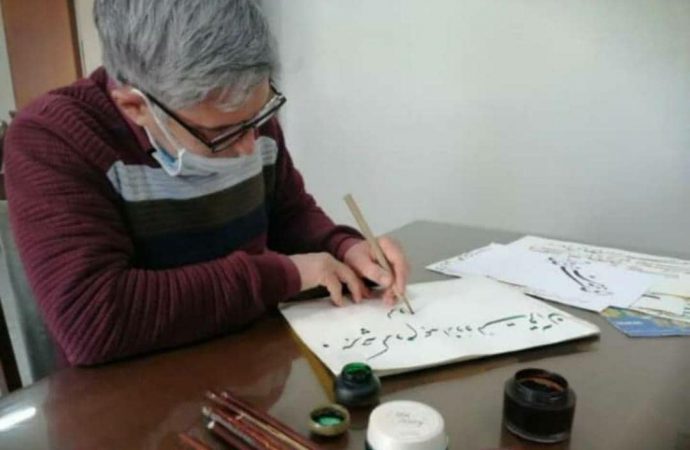 خوشنویس برجسته خوزستانی بر اثر بیماری کرونا در گذشت