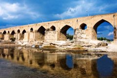 مرمت پل باستانی دزفول آغاز شد