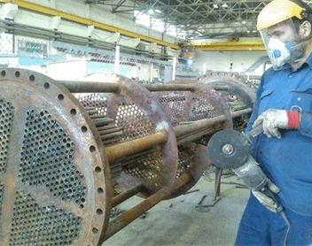 بازسازی کامل هیتر شیمیایی استارت بویلر در نیروگاه رامین اهواز