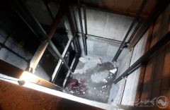 سقوط مرگبار کارگر ساختمانی ۲۵ ساله در چاهک آسانسور