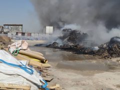آتش‌سوزی در انبار ضایعات پتروشیمی شهید تندگویان مهار شد