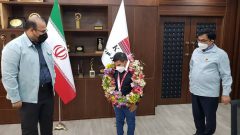 دیدار مدیرعامل شرکت فولاد خوزستان با نایب قهرمان پارالمپیک ۲۰۲۱ توکیو