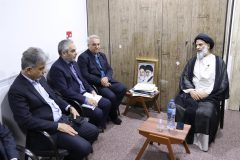 دیدار مدیرعامل و مدیران ارشد شرکت نفت و گاز اروندان با نماینده ولی فقیه در استان خوزستان