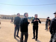 نظارت میدانی شهردار اهواز بر خدمت‌رسانی به زائران اربعین حسینی در مرز چذابه