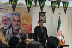 برگزاری آیین بزرگداشت سردار شهید حاج قاسم سلیمانی در شرکت نفت و گاز اروندان