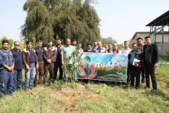 آئین کاشت نهال به مناسبت هفته درختکاری در شرکت حریر خوزستان