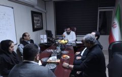 نشست کمیته وصول مطالبات شرکت حریر خوزستان