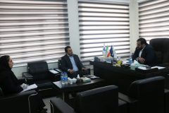 نشست مدیران امور مالی و حسابرسی داخلی با مدیر عامل جهادی شرکت حریر خوزستان