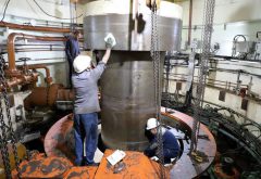 پایان عملیات تعمیر توربین واحد شماره ۶ نیروگاه دوم سد شهید عباسپور