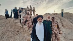 نماینده ولی فقیه خوزستان و فرمانده قرارگاه کربلا از خط مرزی استان بازدید کردند